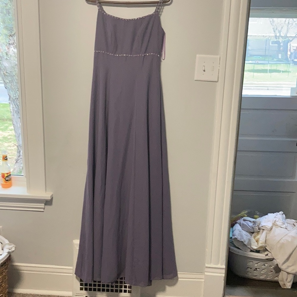 MORI LEE BRIDES MAID FORMAL MAXI DRESS
